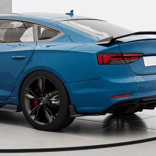 Achterbumper flaps Flap (voor S-Line 2016-2020, carbon) foto 3