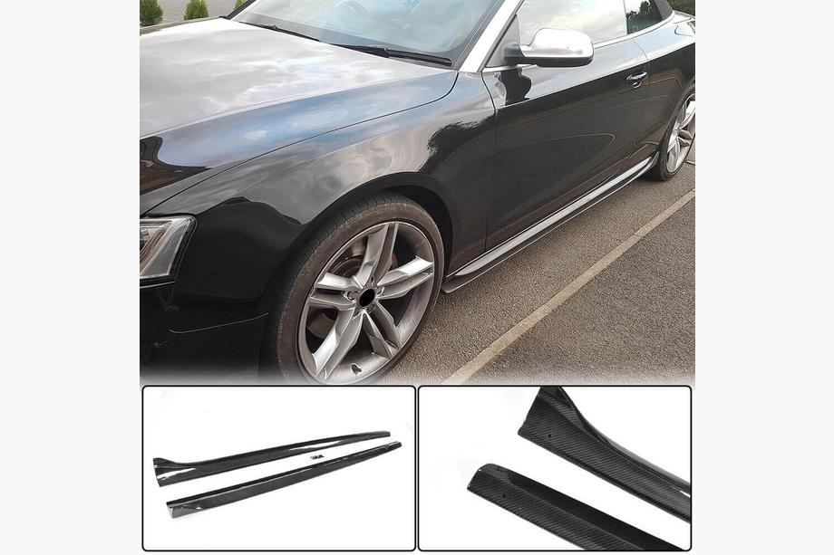 Audi A5 2007–2015 Sideskirts (Coupé/Cabriolet, carbon) Image