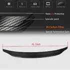 Audi A5 2007–2015 V2 spoiler (voor Sportback, carbon) foto 5