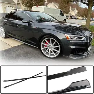 Side skirts 2016-2020 V2 (voor Sportback, carbon) foto 2
