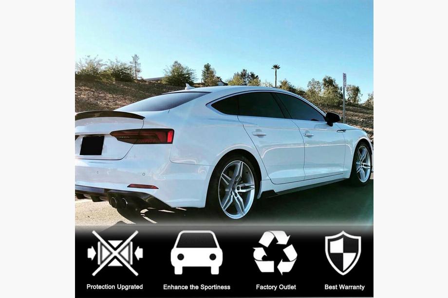 Audi A5 2016–2025 Side skirts 2016-2020 V2 (voor Sportback, carbon) Foto 4