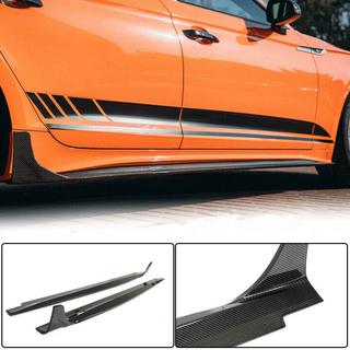 Side skirts 2021-2025 V1 (voor Sportback, carbon) foto 1