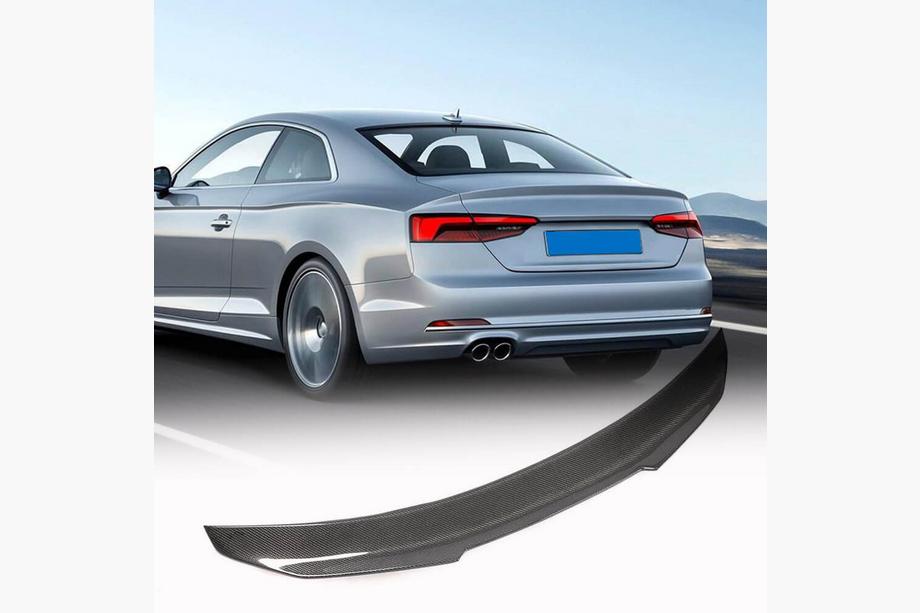 Audi A5 2016–2025 Spoiler V1 (voor coupé, carbon) Foto 1