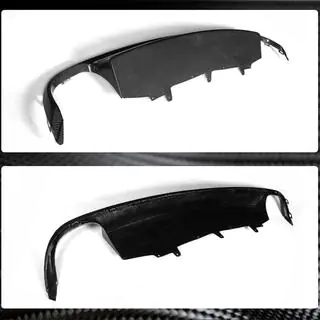 Achterbumperdiffuser carbon (voor Base 2011-2014) foto 4