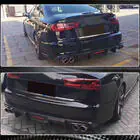 Audi A6 C7 2011–2017 Achterbumper diffuser carbon (voor Base 2014-2018) foto 4