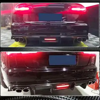 Achterbumper diffuser carbon (voor Base 2014-2018) foto 3