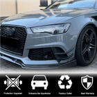 Audi A6 C7 2011–2017 Frontsplitters voor voorbumper (voor RS6, 4 stuks, carbon) foto 2