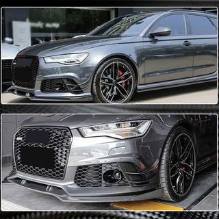 Frontsplitters voor voorbumper (voor RS6, 4 stuks, carbon) foto 4