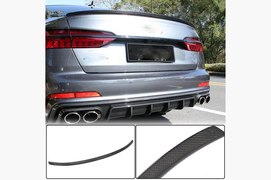 Audi A6 C8 2018–2025 Spoiler V3 (voor Sedan, carbon) Foto 1