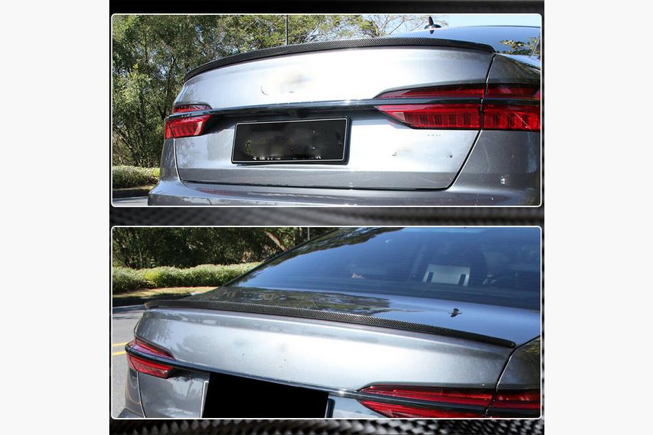Audi A6 C8 2018–2025 Spoiler V3 (voor Sedan, carbon) Foto 4