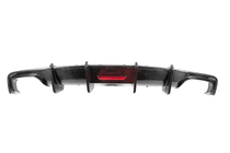 Audi A7 2010–2018 Achterbumperdiffuser (voor S-Line, 2014-2018, carbon) foto 2