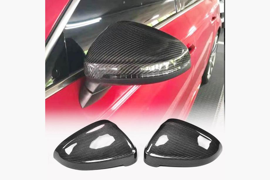 Audi A4 B9 2015–2024 Spiegelkappen V2 (2015-2019, Carbon) Foto 1