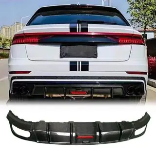 Achterbumper diffuser (carbon) foto 1