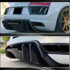 Audi R8 2015– Achterbumper diffuser V1 (2015-2020, Carbon) foto 4