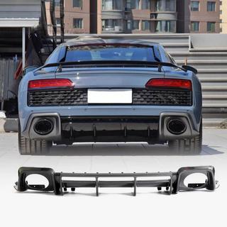 Achterbumper diffuser V2 (voor Spyder 2020+, carbon) foto 1