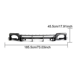 Achterbumper diffuser V2 (voor Spyder 2020+, carbon) foto 4