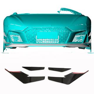 Front bumper lip V2 (2023+, carbon) foto 1