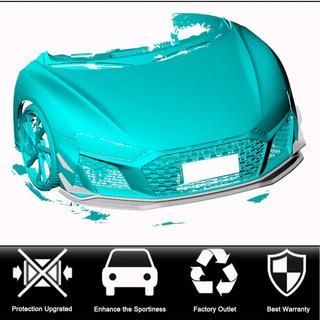 Front bumper lip V2 (2023+, carbon) foto 2