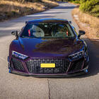 Audi R8 2015– Frontbumperlip Lip V2 (2023+, carbon) foto 2