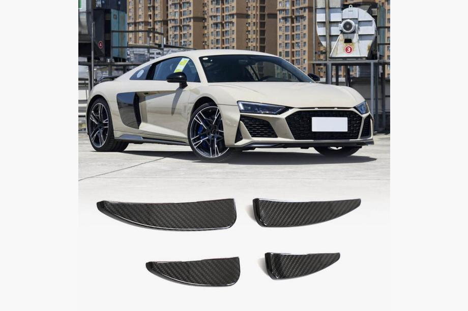 Audi R8 2015– Front bumper lip V1 (2023+, carbon) Image