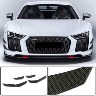 Voorbumper lip V3 (2015-2020, Carbon) foto 1