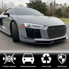 Audi R8 2015– Voorbumper lip spoiler Lip V1 (2015-2020, Carbon) foto 3