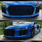 Audi R8 2015– Voorbumper lip spoiler Lip V1 (2015-2020, Carbon) foto 5