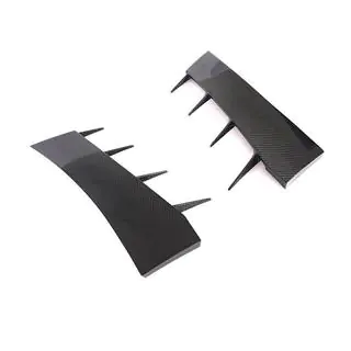 Voorbumper lipspoiler V2 (2015-2020, Carbon) foto 4