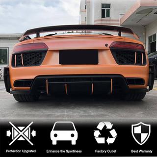 Achterbumper splitters V2 (2015-2020, carbon) Audi R8 2015– foto 3