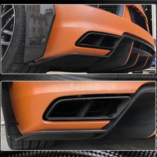 Achterbumper splitters V2 (2015-2020, carbon) Audi R8 2015– foto 4
