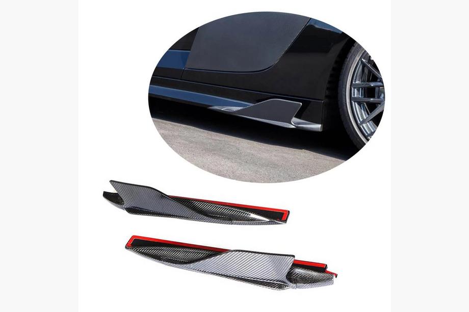 Audi R8 2015– Sideskirt splitters (carbon) V2 Image