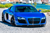 Audi R8 2006–2015 Frontbumper lip (Carbon) foto 1