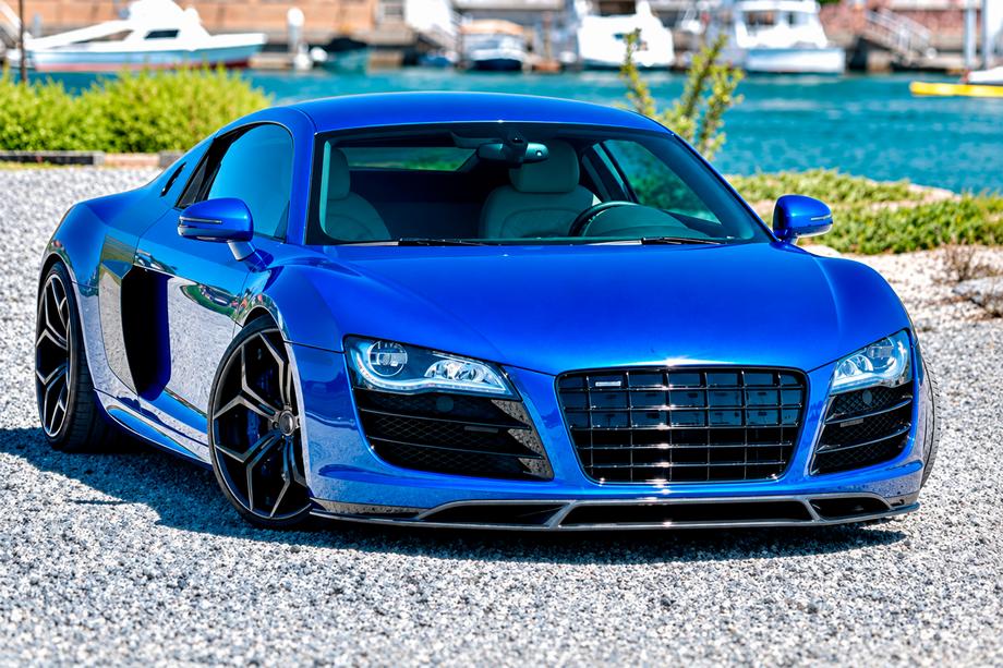 Audi R8 2006–2015 Frontbumper lip (Carbon) Image