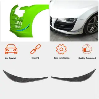 Voorbumper splitter (carbon) foto 2