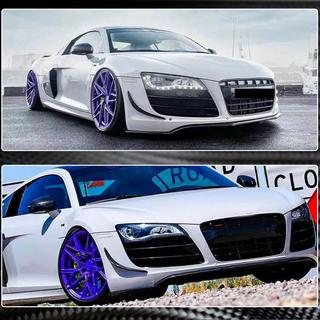 Voorbumper splitter (carbon) foto 4