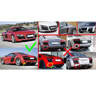 Audi R8 2006–2015 Achterbumper diffuser (carbon) foto 7