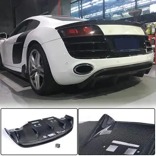Achterbumper diffuser (carbon)