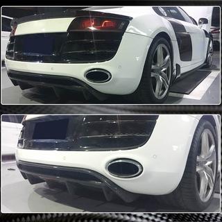 Achterbumper diffuser (carbon) foto 4