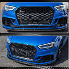 Audi A3 2012–2020 Voorbumper lip spoiler V5 (voor RS3 Sedan 2017-2020, carbon) foto 5
