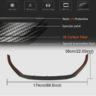 Audi A3 2012–2020 Voorbumper lip spoiler V5 (voor RS3 Sedan 2017-2020, carbon) foto 6