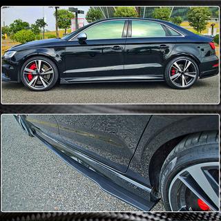 Zijskirts (voor RS3 Sedan 2017-2019, carbon) Audi A3 2012–2020 foto 3