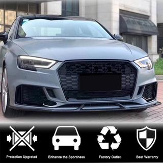 V4 voorbumper splitter (voor RS3 Sedan 2017-2020, carbon) foto 4