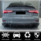 Audi A3 2012–2020 Achterbumper diffuser V1 (voor RS3 Sedan 2017-2019, carbon) foto 3