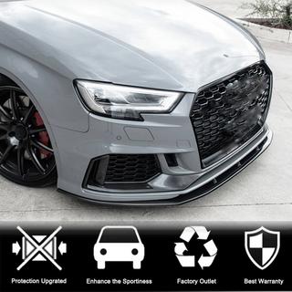 Frontbumper lipspoiler V1 (voor RS3 Sedan 2017-2020, carbon) Audi A3 2012–2020 foto 3