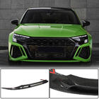 Audi A3 2020– Frontbumper lipspoiler Lip (voor RS Sedan, carbon) foto 1