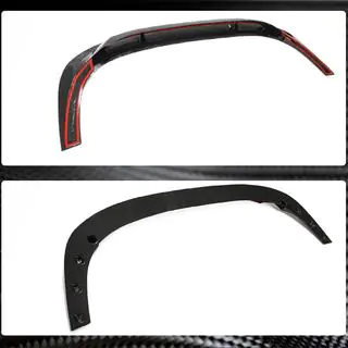 Frontbumper lipspoiler Lip (voor RS Sedan, carbon) foto 3
