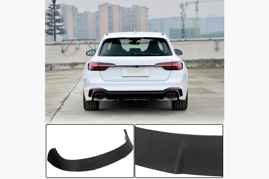 Audi A4 B9 2015–2024 Spoiler (voor RS4 Avant 2020+, carbon) Image