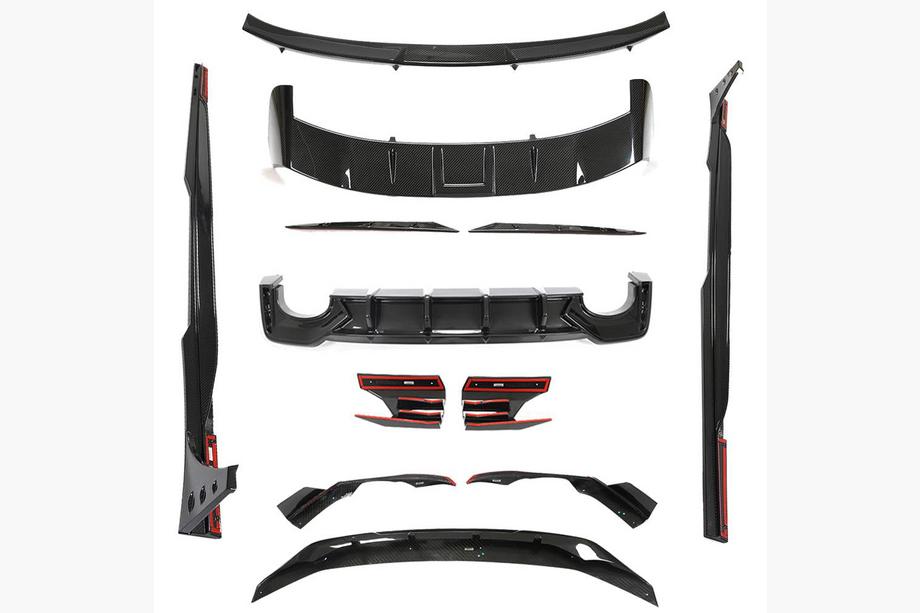Audi A6 C8 2018–2025 Bodykit set (voor RS6, carbon) Foto 2