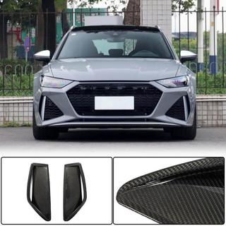 Voorbumper lip (voor RS6, carbon) foto 1