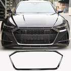 Audi A6 C8 2018–2025 Radiateurgrill omlijsting (voor RS6, carbon) foto 1